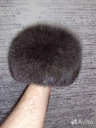 Женская меховая шапка