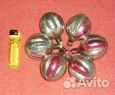 Игрушки елочные СССР