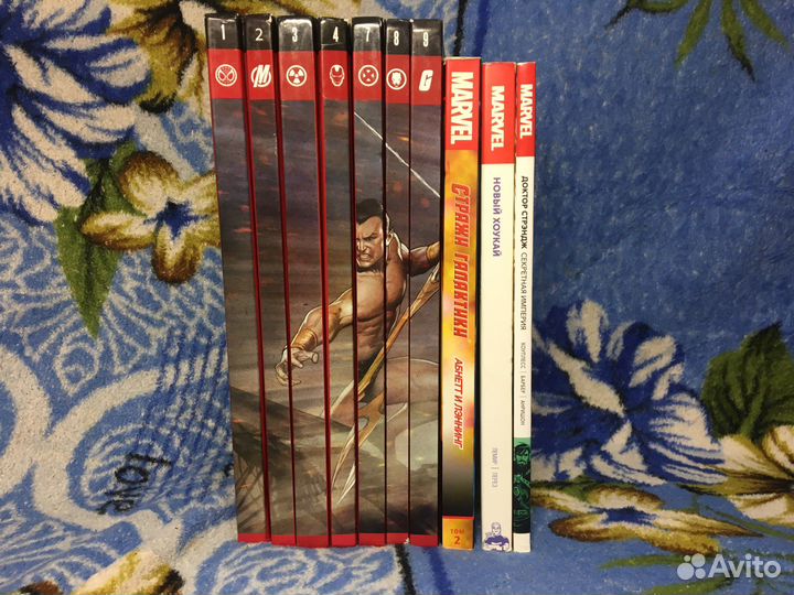 Комиксы Марвел hachette (Ашет) красная коллекция