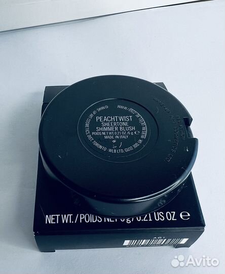 Mac Sheertone Румяна #Peachtwist Новые Оригинал