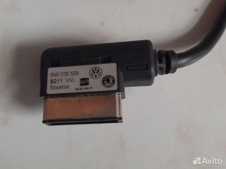 Кабель адаптер для мультимедииа MDI USB VW
