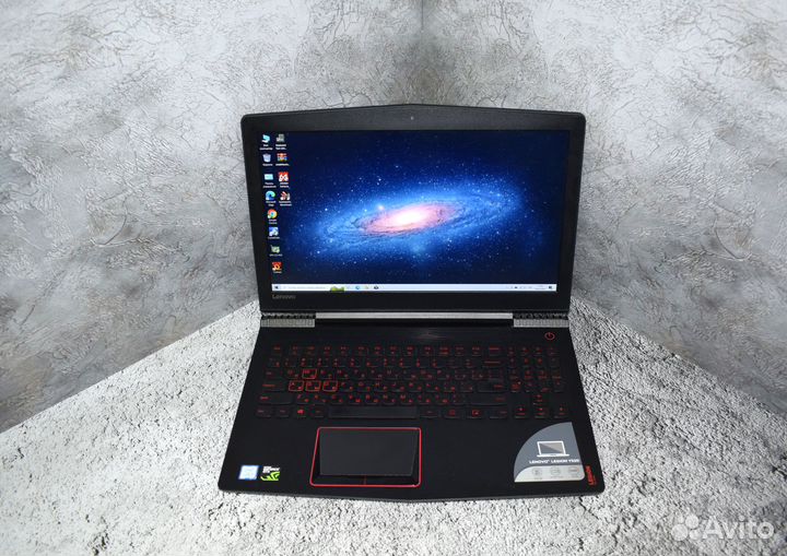 Игровой ноутбук lenovo на Core i5-7300HQ/ GTX 1050
