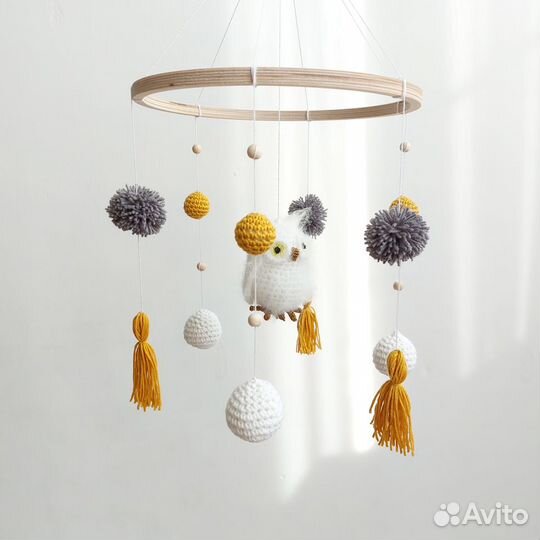 Детский мобиль в кроватку