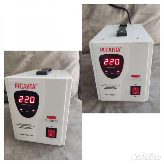 Стабилизатор напряжения Ресанта 2000, 1000