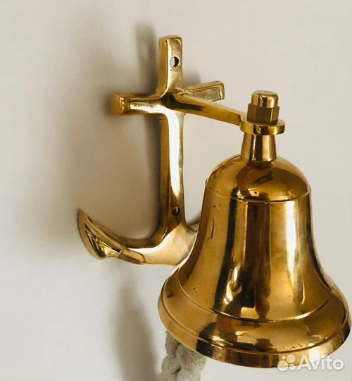 Рында корабельная с якорем