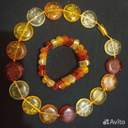 Подарочный набор из янтаря