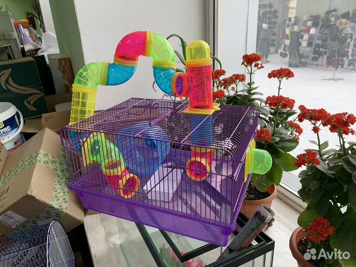 Клетки для грызунов, кроликов, морских свинок и