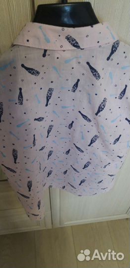 Рубашка на мальчика. Рост 116-122