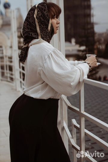 Фотосессия в французском стиле на крыше