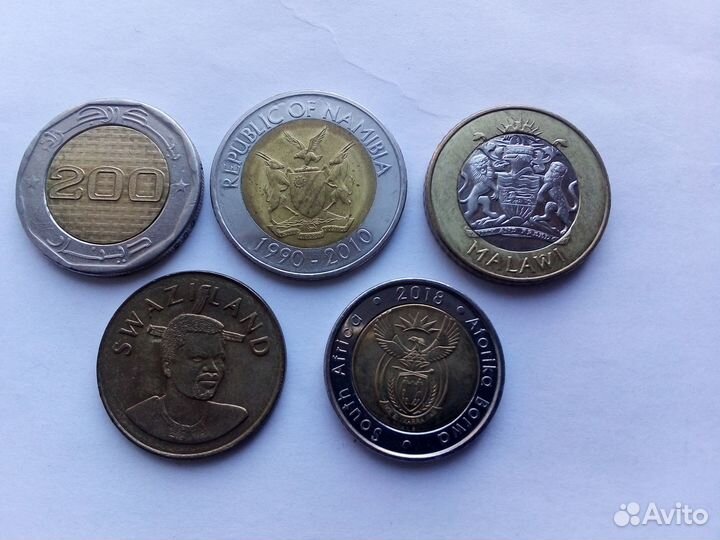 Монеты Африки