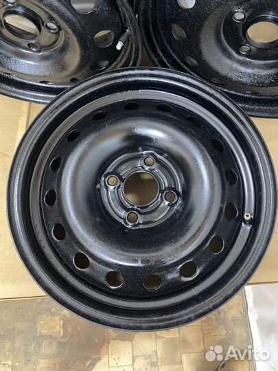 Штампованные диски r15 на kia rio (Solaris)