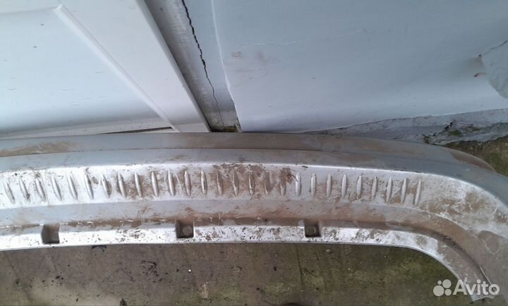 Бампер задний LADA largus серый базальт