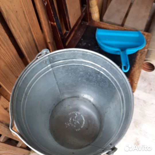 Ведро оцинкованное