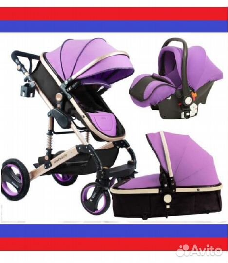 Коляска Новая Wisеsоnlе 2в1 3в1
