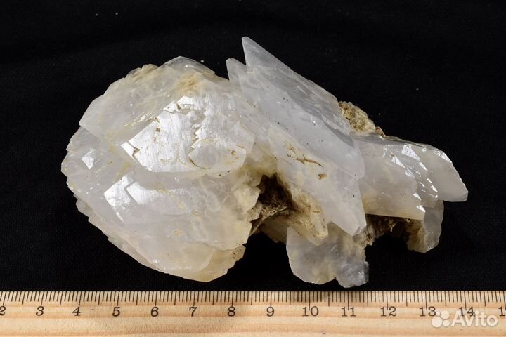 Красивый сросток кристаллов. Кальцит. Лот №251