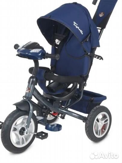 Детский велосипед с ручкой S-511