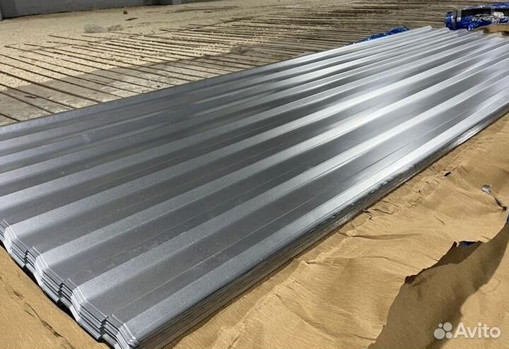 Профлист для кровли С20 оцинкованный (3.5м.) гост