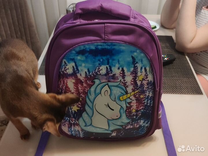 Рюкзак школьный ранец, портфель для девочки