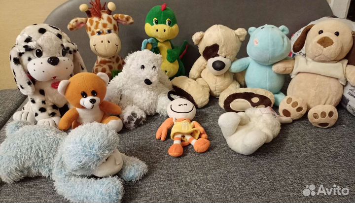 Мягкие игрушки (Тэдди оригинал,Гулливер и тд)