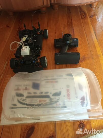 Машина на радио управлении с двс