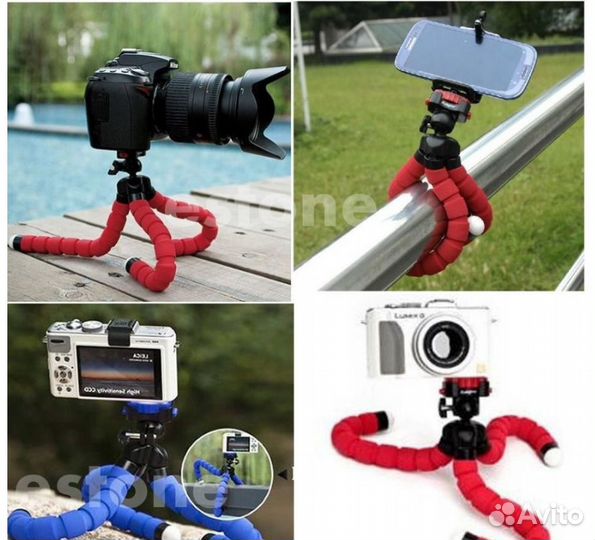 Держатели осьминоги для экшн камеры sjcam гопро