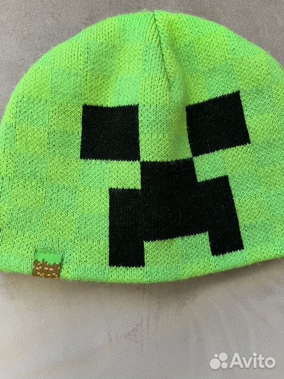 Шапка для мальчика Minecraft 5-7 лет