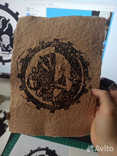 Открытка ручной работы warhammer 40 000