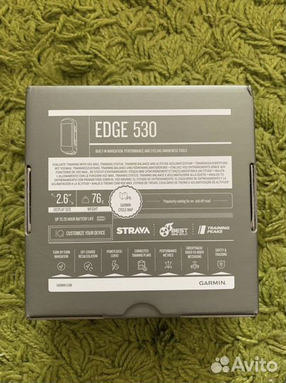 Garmin Edge 530 новый велокомпьютер