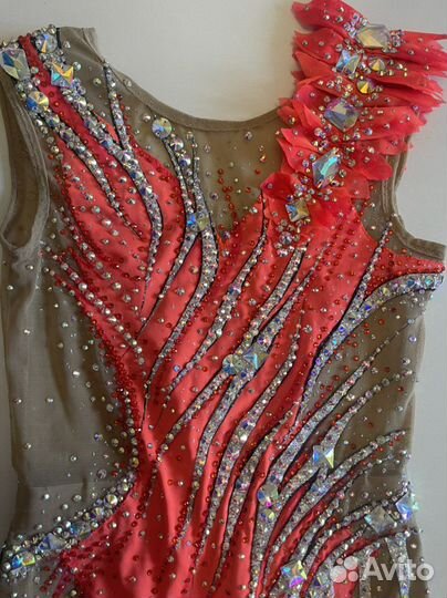 Купальник для художественной гимнастики 140 см