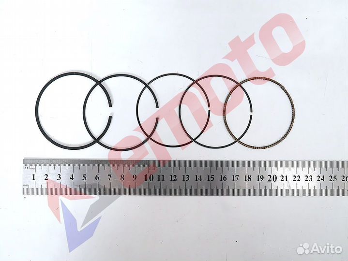 Кольца поршневые 4Т 160FMK D60 160см3 двигатель YX