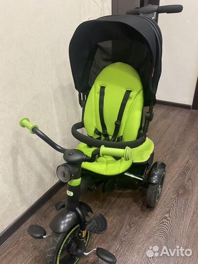 Велосипед детский с родительской ручкой
