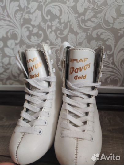 Коньки фигурные Graf davos gold 28