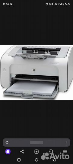 Принтер лазерный черно белый hp
