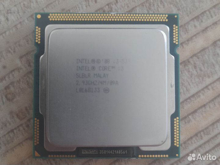 Процессор intel core i3-530