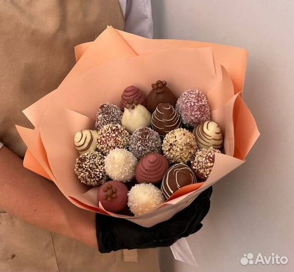 Клубничный букет