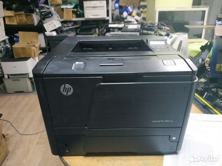 Лазерный принтер HP LJ Pro 400 M401d с дуплексом