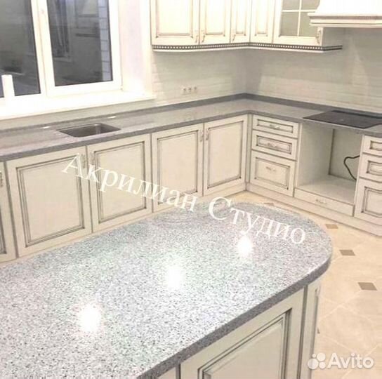 Столешницы кухня подоконники из кварца