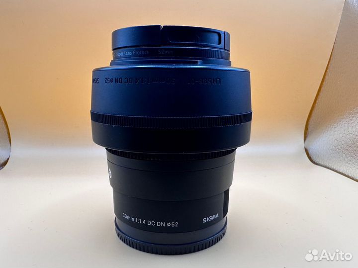 Объектив sigma 30 mm F 1,4 для Sony e mount