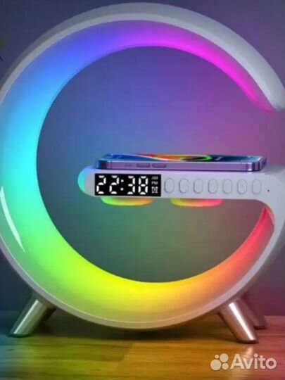 Часы, светильник,колонка, зарядное, ночник