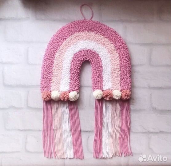 Панно Радуга ручная работа