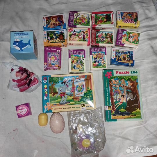 Пазлы пакетом