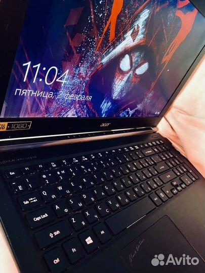 Игровой зверь, мощный и быстрый ноутбук 8 ядер