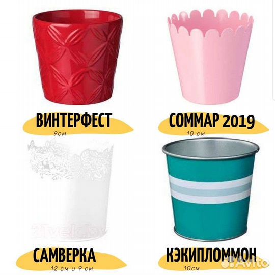 Кашпо IKEA новое