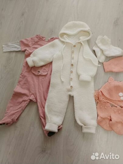 Вещи пакетом на девочку с 3 месяцев до года
