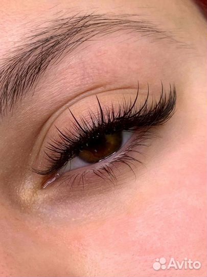 Наращивание ресниц быстро