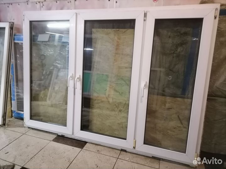 Окна пластиковые б/у