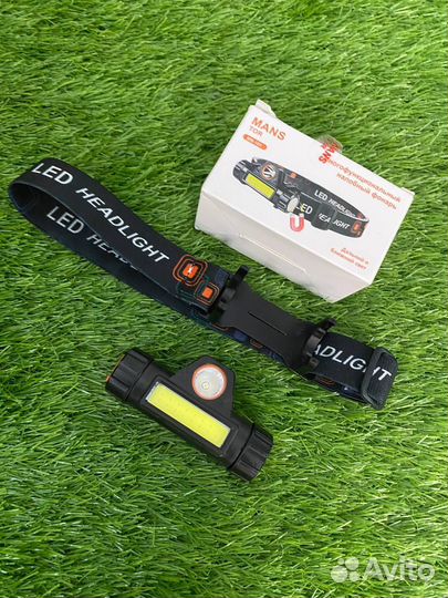 Налобный фонарь С магнитом В корпусе