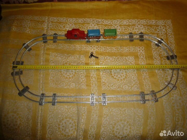 Малая железная дорога. Завод мех. игр. СССР 60 год