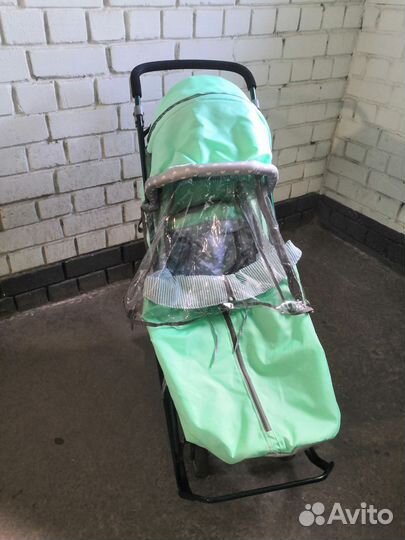 Детские санки коляска