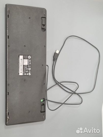 Клавиатура HP KB-0316 проводная USB механическая